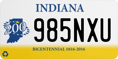 IN license plate 985NXU