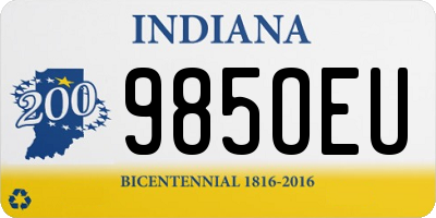 IN license plate 985OEU