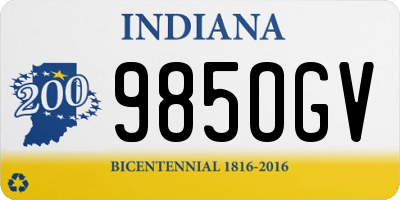 IN license plate 985OGV