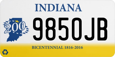 IN license plate 985OJB