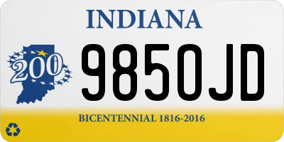 IN license plate 985OJD