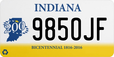 IN license plate 985OJF