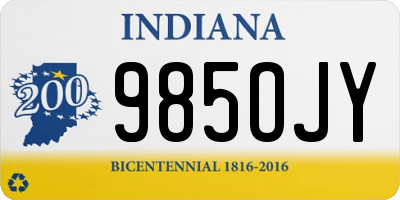 IN license plate 985OJY