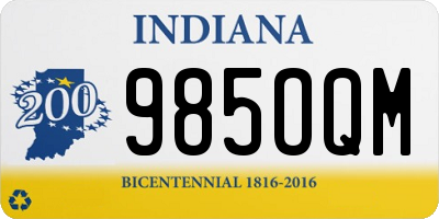 IN license plate 985OQM