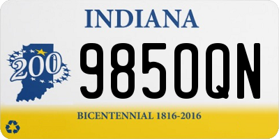 IN license plate 985OQN