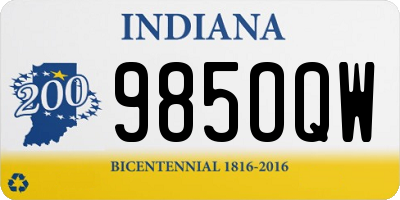 IN license plate 985OQW