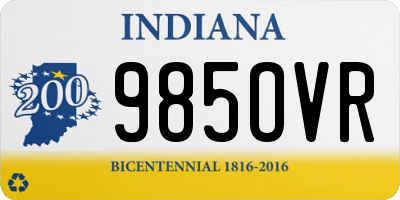 IN license plate 985OVR