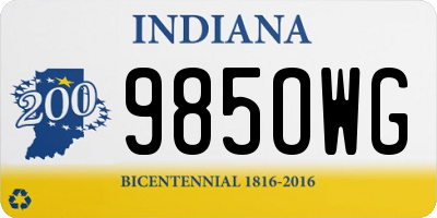 IN license plate 985OWG