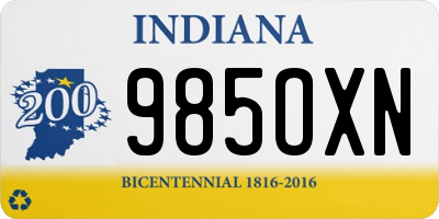 IN license plate 985OXN