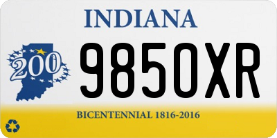 IN license plate 985OXR