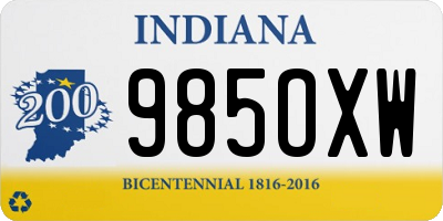 IN license plate 985OXW