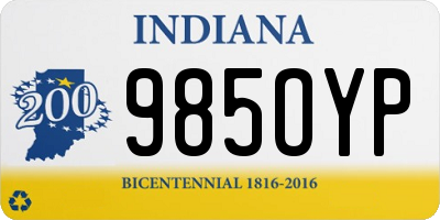 IN license plate 985OYP