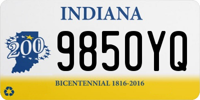 IN license plate 985OYQ