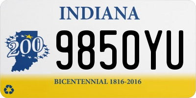 IN license plate 985OYU