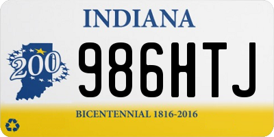 IN license plate 986HTJ