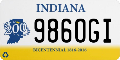 IN license plate 986OGI