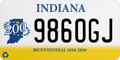 IN license plate 986OGJ