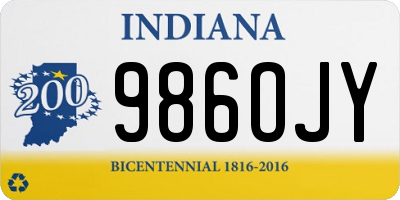 IN license plate 986OJY