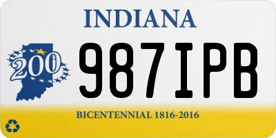 IN license plate 987IPB