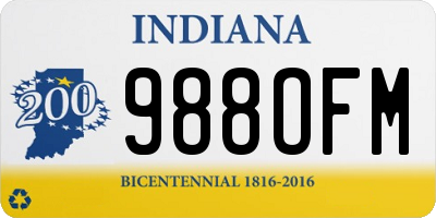 IN license plate 988OFM