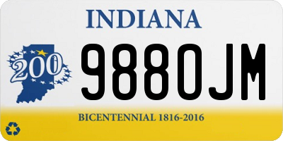 IN license plate 988OJM