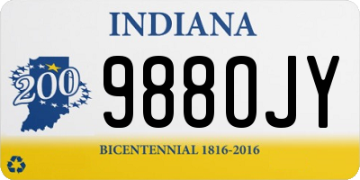 IN license plate 988OJY