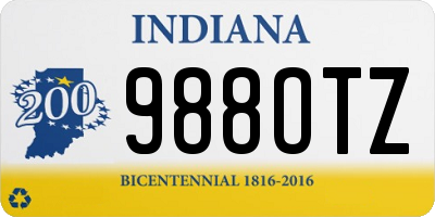 IN license plate 988OTZ