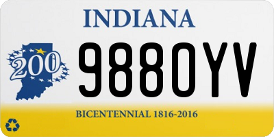 IN license plate 988OYV