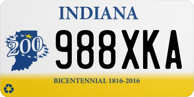 IN license plate 988XKA