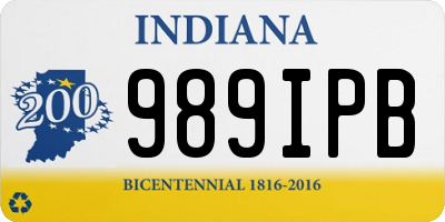 IN license plate 989IPB