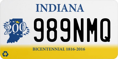 IN license plate 989NMQ