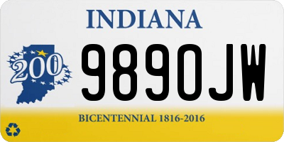 IN license plate 989OJW