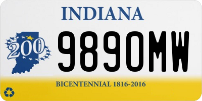 IN license plate 989OMW