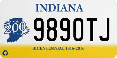 IN license plate 989OTJ