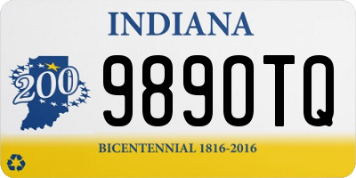 IN license plate 989OTQ