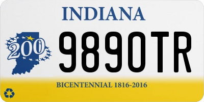 IN license plate 989OTR