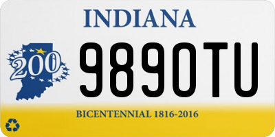 IN license plate 989OTU