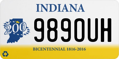 IN license plate 989OUH