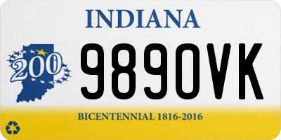 IN license plate 989OVK