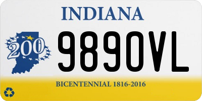 IN license plate 989OVL