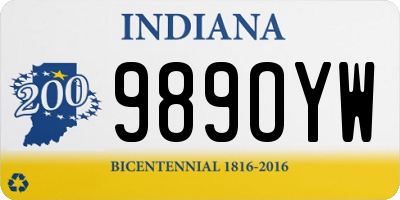 IN license plate 989OYW