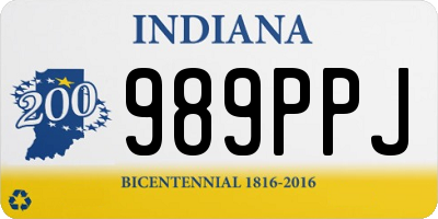 IN license plate 989PPJ