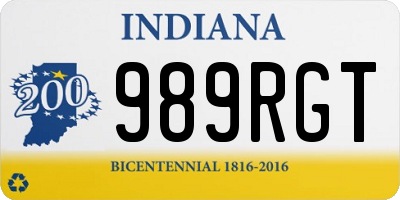 IN license plate 989RGT