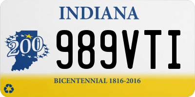 IN license plate 989VTI