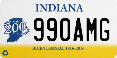 IN license plate 990AMG