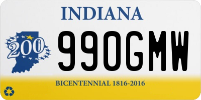 IN license plate 990GMW