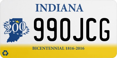 IN license plate 990JCG