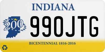 IN license plate 990JTG