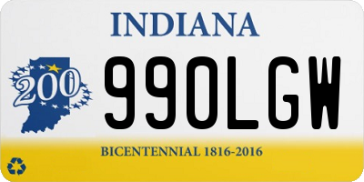 IN license plate 990LGW