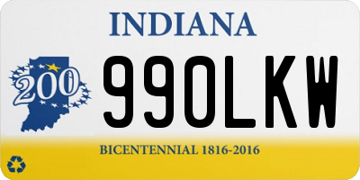 IN license plate 990LKW